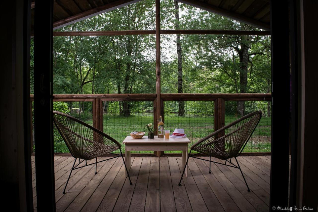 Hotel Camping Le Mouliat à Moncrabeau Extérieur photo